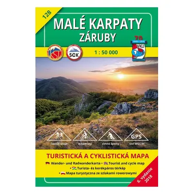 Malé Karpaty Záruby 1:50 000