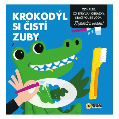 Krokodýl si čistí zuby