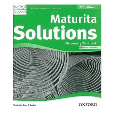 Maturita Solutions 2nd Edition Elementary Workbook Czech Edition