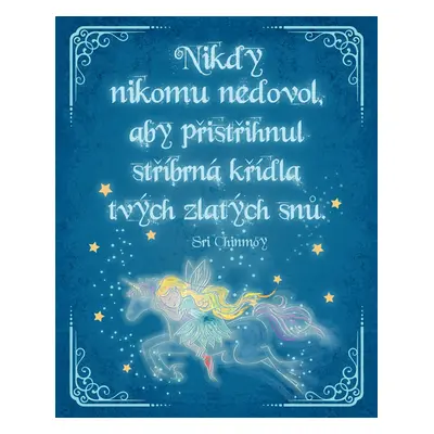 Plechová cedulka Nikdy nikomu nedovol