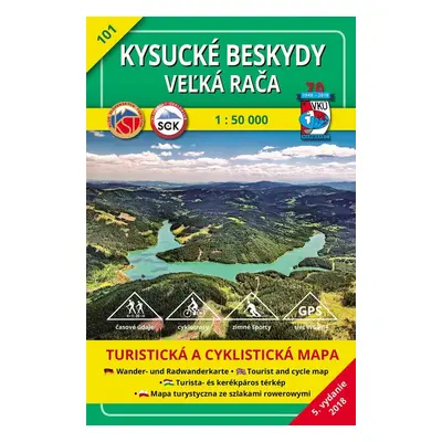 Kysucké Beskydy Veľká Rača 1:50 000 (2018)