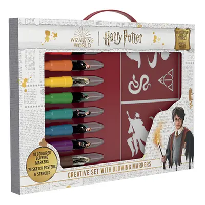 Kreativní set s foukacími fixy Harry Potter