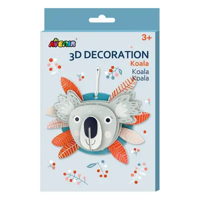 3D dekorace na zeď Koala