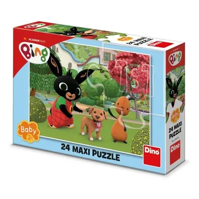 Puzzle 24 maxi Bing s pejskem