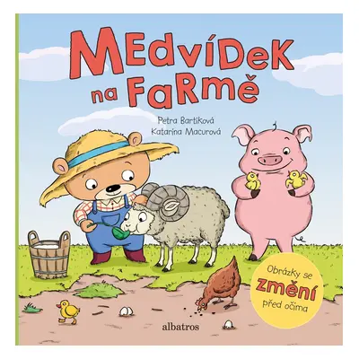 Medvídek na farmě