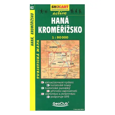 Haná, Kroměřížsko 1:50 000