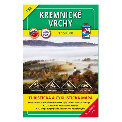 Kremnické vrchy 1:50 000