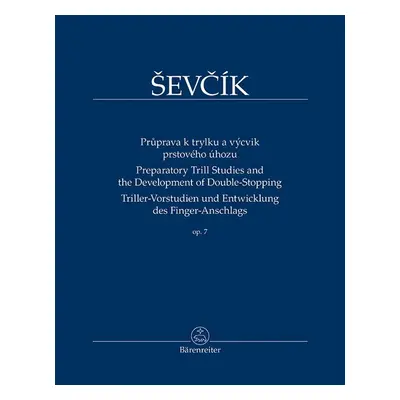 Průprava k trylku a výcvik prstového úhozu op. 7