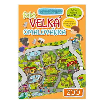 Fakt velká omalovánka ZOO