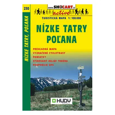 Nízké Tatry, Poľana 1:100 000