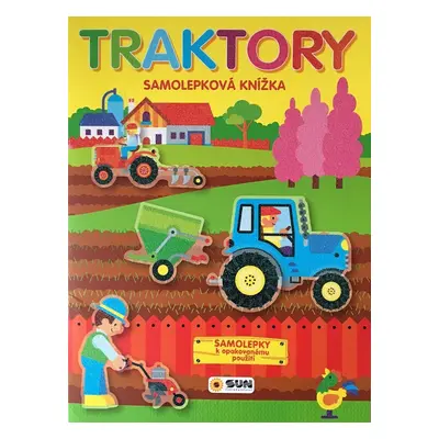 Traktory Samolepková knížka