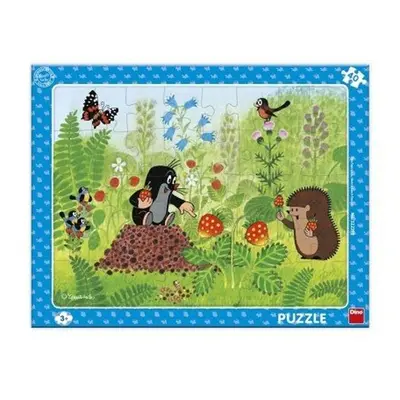 Puzzle 40 Krtek a jahody deskové