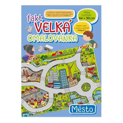 Fakt velká omalovánka Město