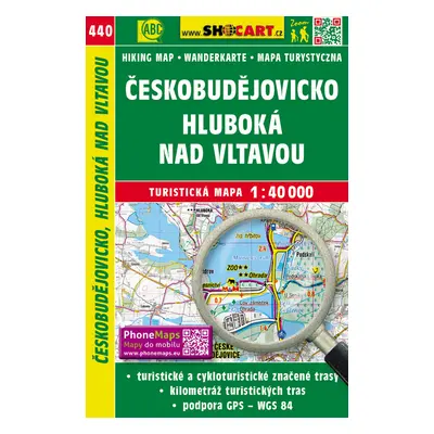 Českobudějovicko, Hluboká nad Vltavou 1:40 000