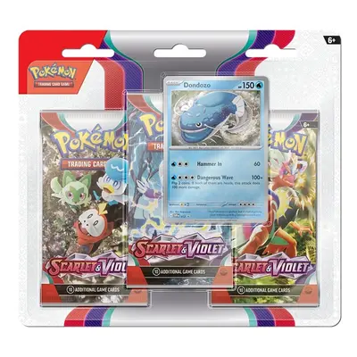 Pokémon TCG SV01 - 3 Blister Booster