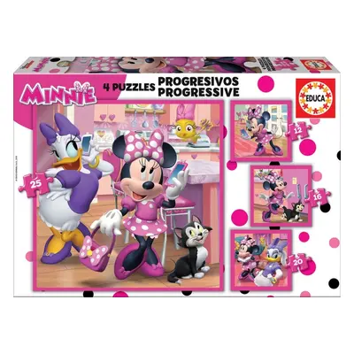 Puzzle Minnie a Daisy 4v1