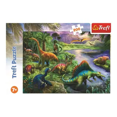 Puzzle Dinosauři 200 dílků