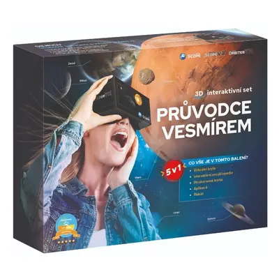 Průvodce vesmírem 5v1 interaktivní set 3D