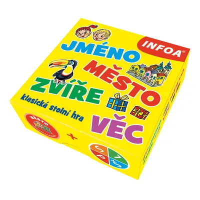 Jméno, město, zvíře, věc