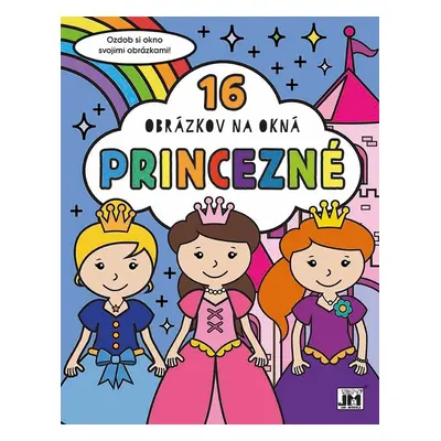 16 obrázkov na okná Princezné