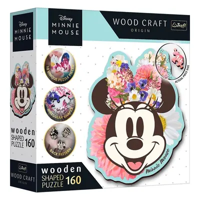 Wood Craft Origin puzzle Stylová Minnie 160 dílků