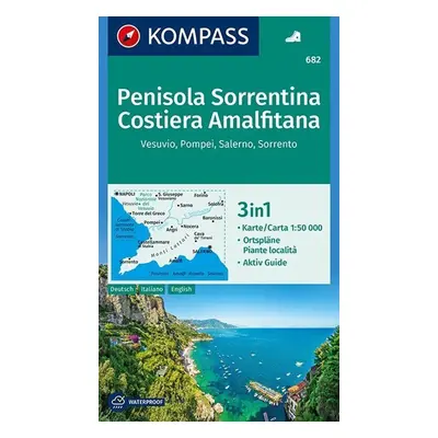 Penisola Sorrentina, Costiera, Amalfitana 682 NKOM 1:50T