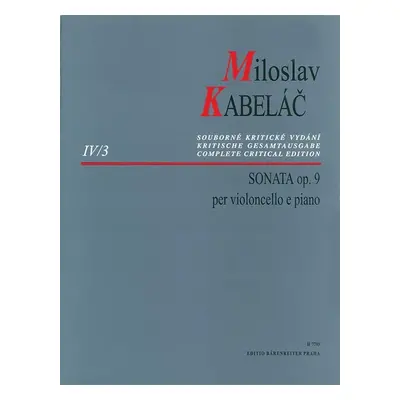 Sonáta pro violoncello a klavír op. 9