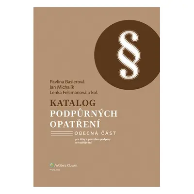 Katalog podpůrných opatření Obecná část