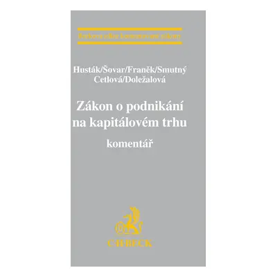 Zákon o podnikání na kapitálovém trhu