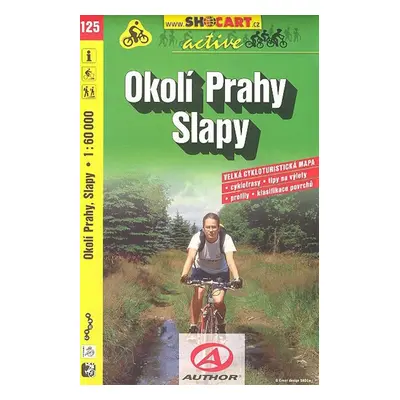 Okolí Prahy, Slapy 1:60 000