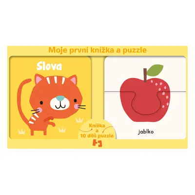 Moje první knížka a puzzle Slova