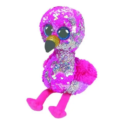 Beanie Boos Flippables růžový plameňák 24 cm