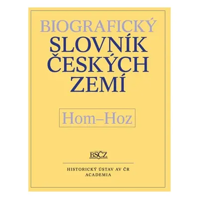 Biografický slovník českých zemí Hom-Hoz