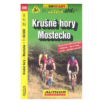 Krušné hory, Mostecko 1:60 000