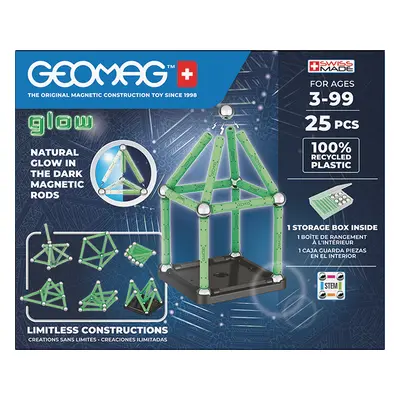 Stavebnice Geomag Glow 25 pcs