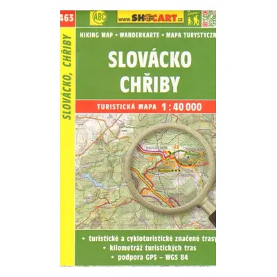 Slovácko, Chřiby 1:40 000