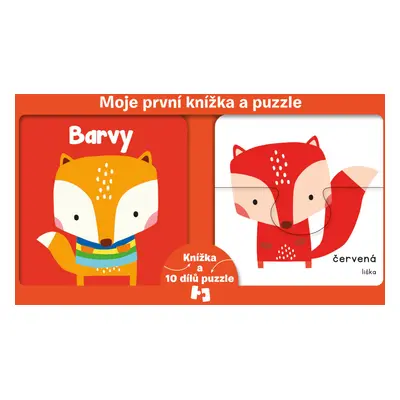 Moje první knížka a puzzle Barvy