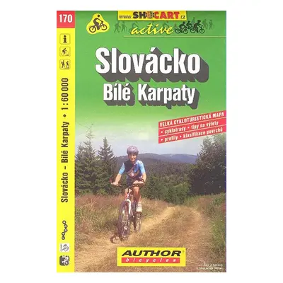 Slovácko Bílé Karpaty 1:60 000