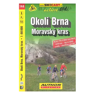 Okolí Brna, Moravský kras 1:60 000