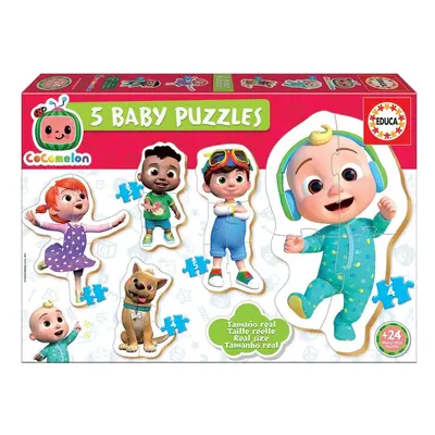 Baby puzzle Cocomelon 5v1