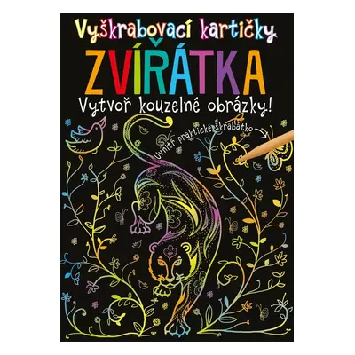 Vyškrabovací kartičky ZVÍŘÁTKA