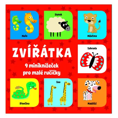 Zvířátka 9 miniknížeček pro malé ručičky