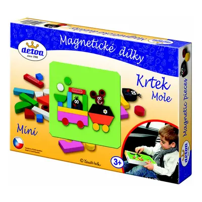 Magnetické dílky Krtek Mini