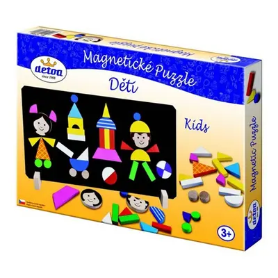 Magnetické puzzle Děti