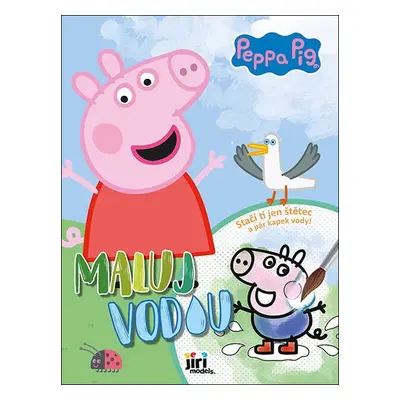 Maluj vodou A4 Prasátko Peppa