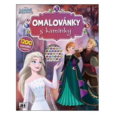 Omalovánky s kamínky Ledové království