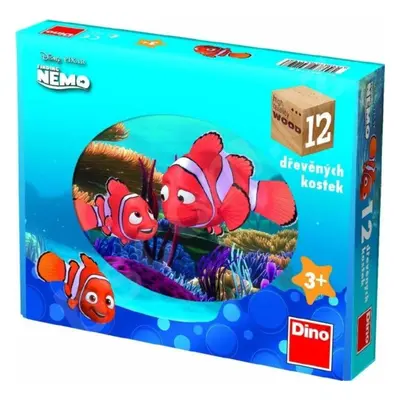 Dřevěné kostky Nemo