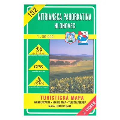 Nitrianska pahorkatina Hlohovec 1:50 000