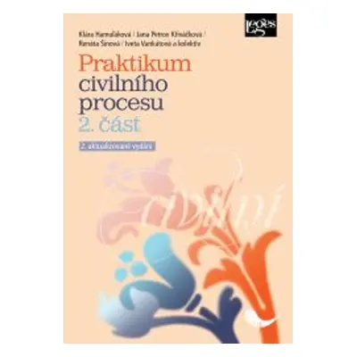 Praktikum civilního procesu - 2. část