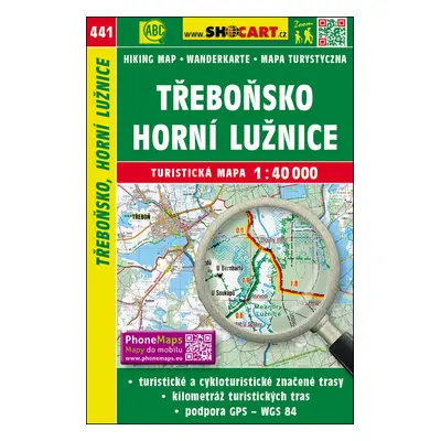 Třeboňsko Horní Lužice 1:40 000